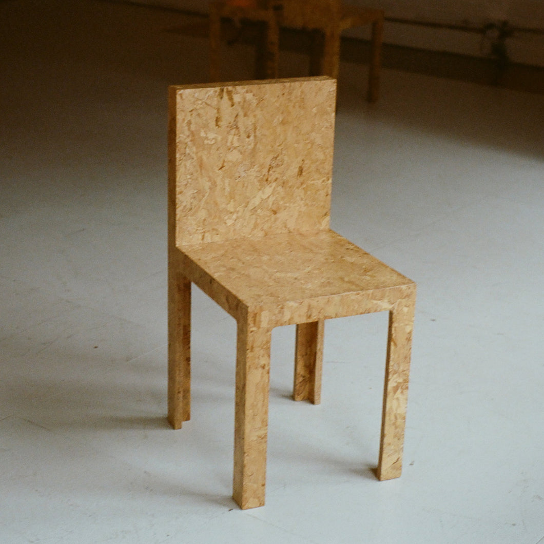 Rucker Corp “Simple Chair” Natural, 2023